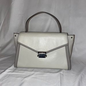 Grey Michael Kors purse